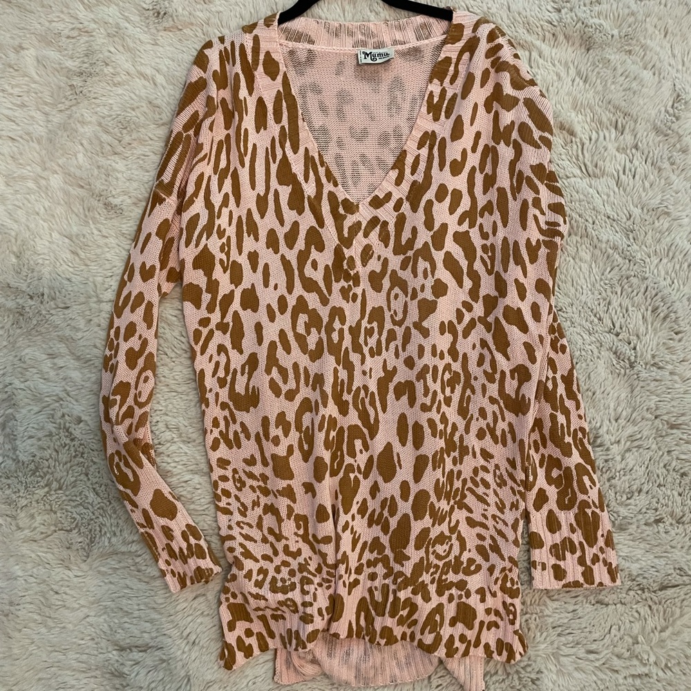 Show me your Mumu sweater worn once! Size Medium! Super comfy and oversized!